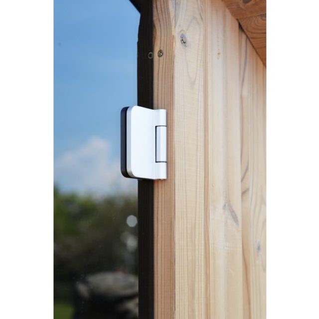 Detail dveří Nanosauny