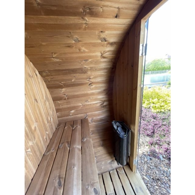 Dřevěný interiér Nanosauny