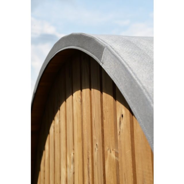 Detail odolné střechy Nanosauny